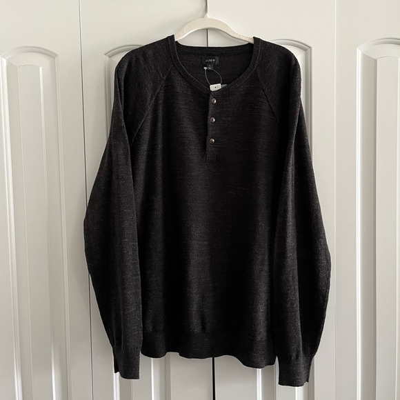 J. Crew Other - NWT Mens J Crew Henley Style button Sweater